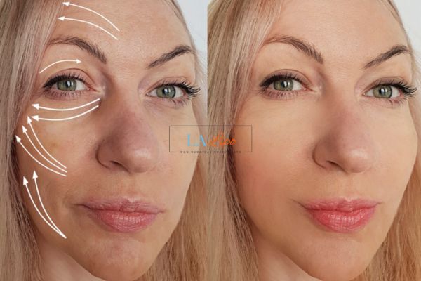 Morpheus 8 results Cambridge face lift.