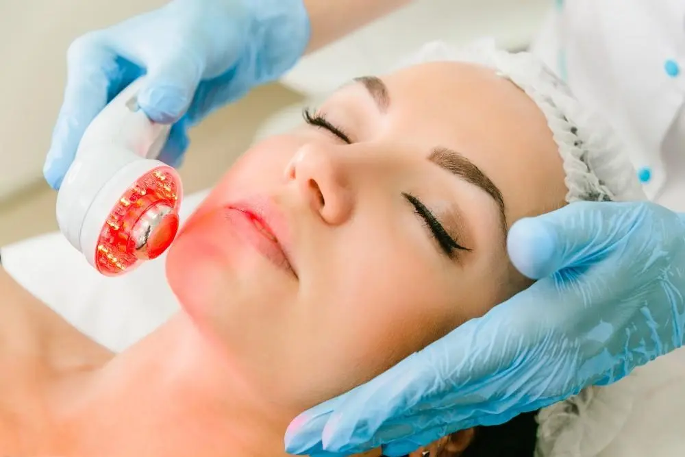 woman having non-surgical Morph8 treatment Cambridge