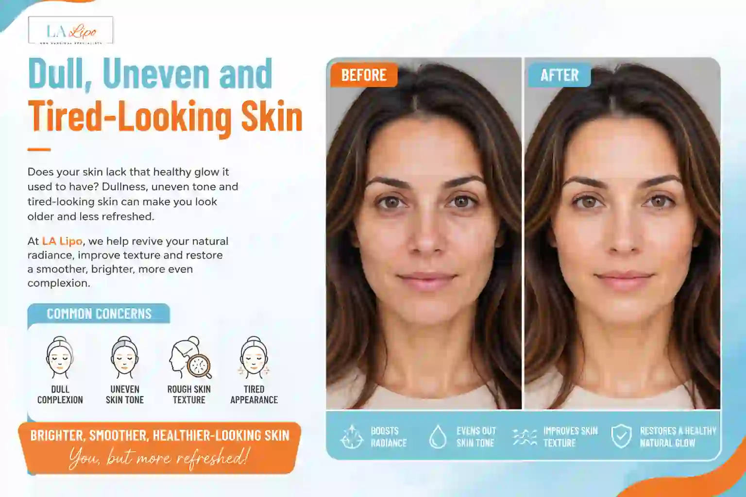 Sign #5: Dull, Uneven and Tired-Looking Skin Cambridge